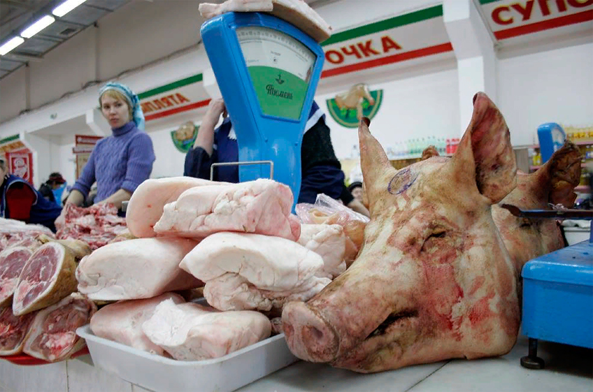 Рост цен на свинину в рознице с начала года составил почти 13%, себестоимость выросла на 25-30%