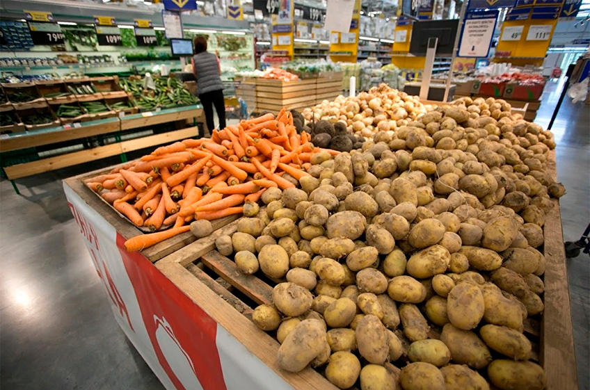 Росстат: плодоовощная продукция в России замедлила темпы роста цен до 1,4%