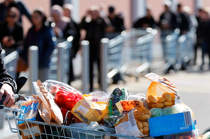 Продовольственная инфляция во Франции в августе составила около 8%
