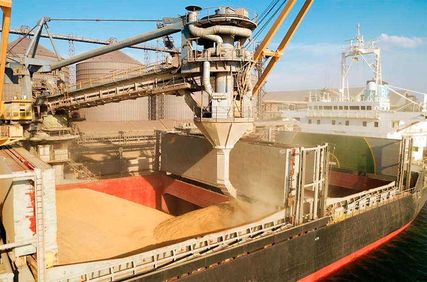 Россия с начала сезона снизила экспорт зерна на 8%