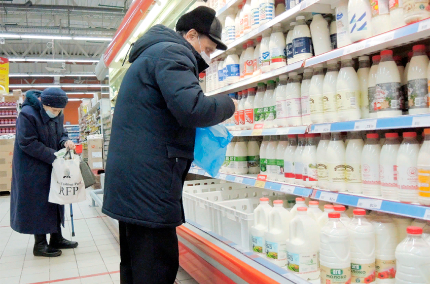 Минсельхоз РФ допустил возможность роста цен на молочную продукцию