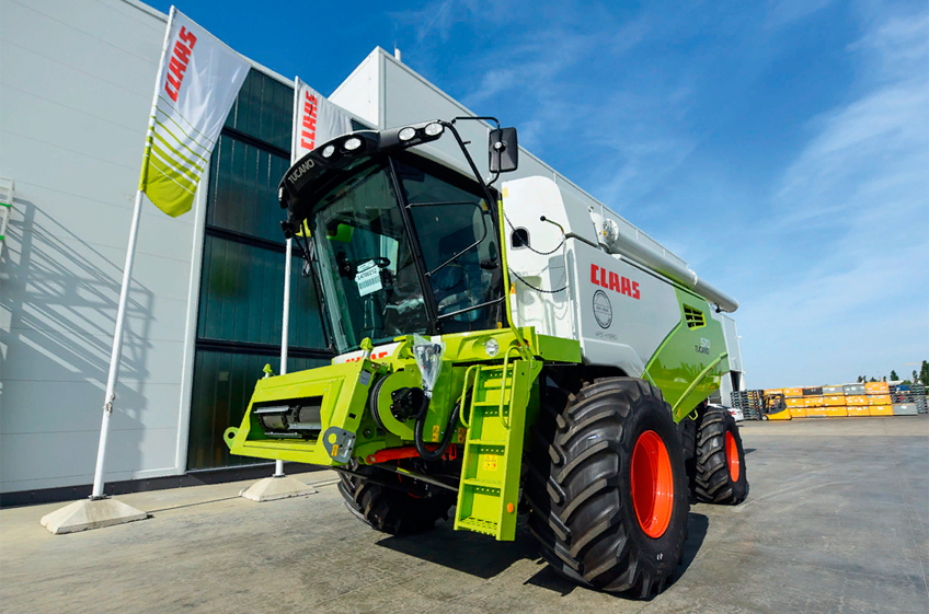 CLAAS приостановил производство техники на заводе в России