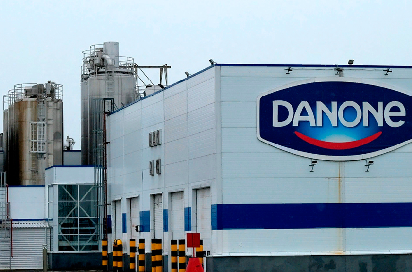 Danone продолжит производство на территории России, но свернет экспорт и импорт