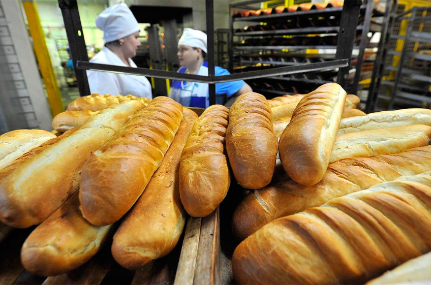 Потребление хлебных продуктов в России составляет 114 кг на человека в год — на 19 кг выше нормы