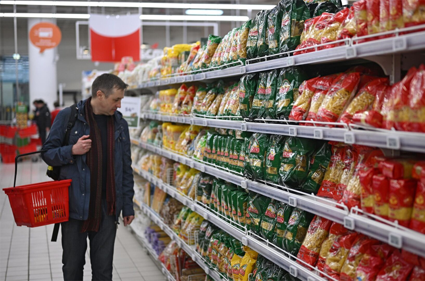 Росстат: рост цен на продукты питания в России в апреле ускорился
