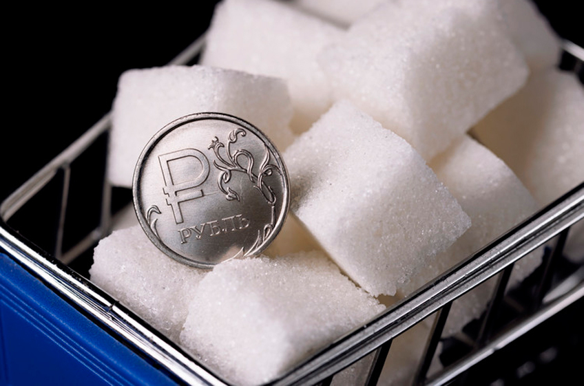 Россия ввела запрет на экспорт сахара до 31 августа