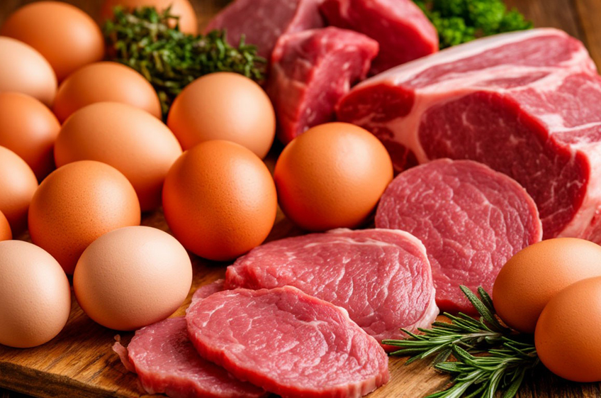 Росстат: яйца дешевеют, мясо дорожает