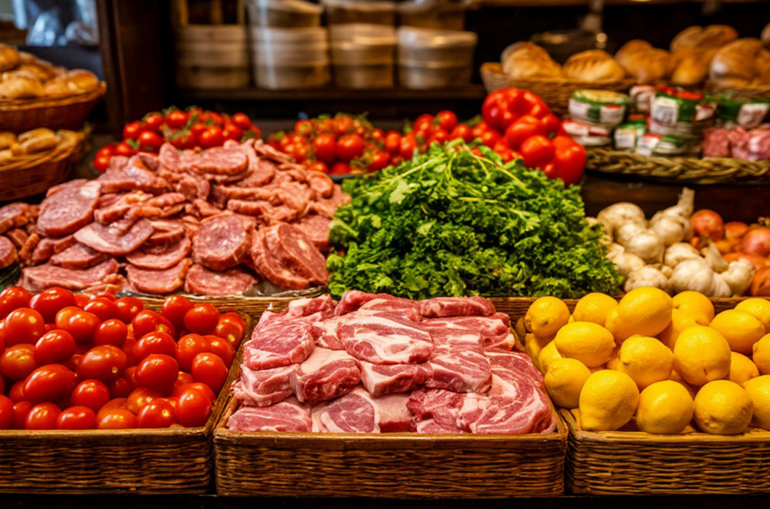 Цены на продукты питания в России за год в сентябре выросли на 12,8%