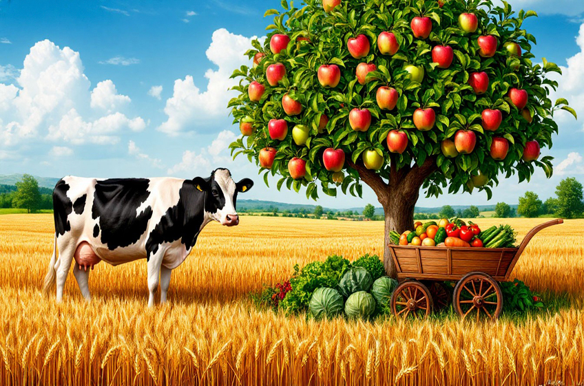 Производство сельхозпродукции в России в январе-феврале 2026 года выросло на 0,7%