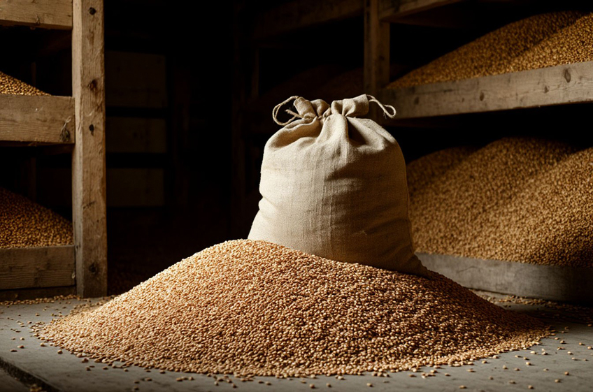 Росстат: запасы зерна у заготовителей и переработчиков выросли на 6%