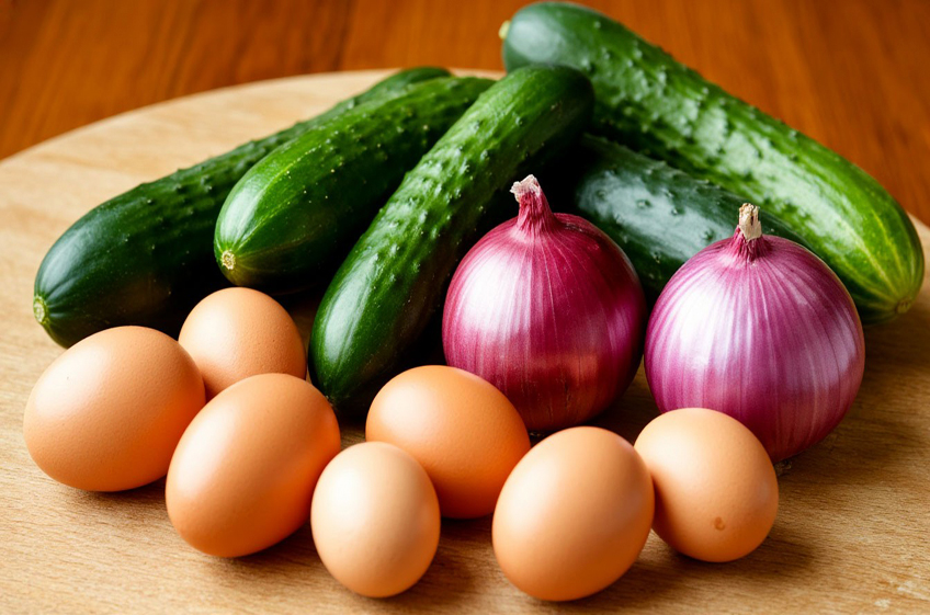Цены на лук в России за неделю снизились на 0,2%, на огурцы — на 4,2%, на яйца выросли на 1%