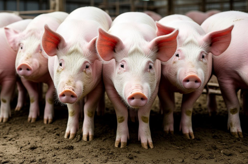 В России производство свиней на убой в январе-марте 2026 года выросло на 5,7%
