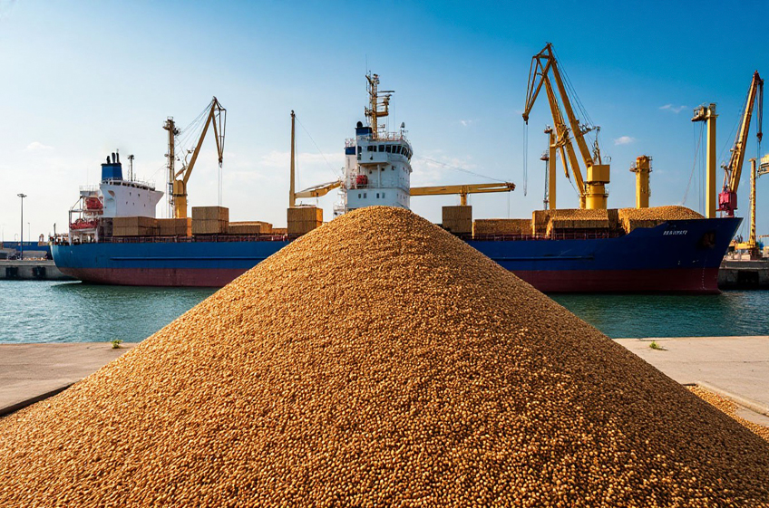 Россия в июле-декабре 2025 года снизила отгрузки зерна на экспорт почти на 18%