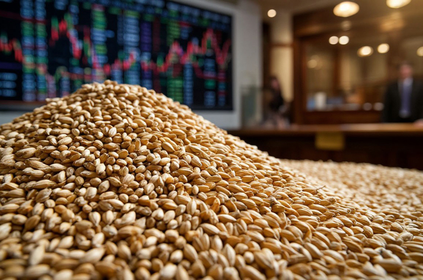 Объем сделок на первых спот-торгах зерном в России составил почти 16 млн рублей
