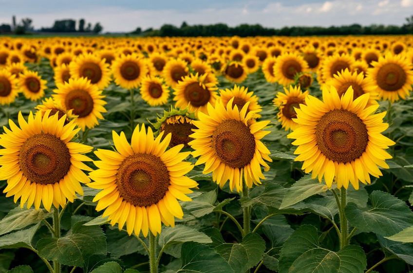 Площади под подсолнечником в России в 2026 году могут превысить посевы яровой пшеницы