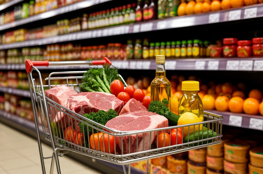 Росстат: цены производителей продовольствия в России в феврале снизились на 1%