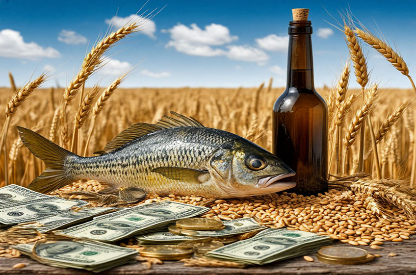 Экспорт продукции АПК из России в январе снизился на 14,1%, импорт вырос на 5,2%