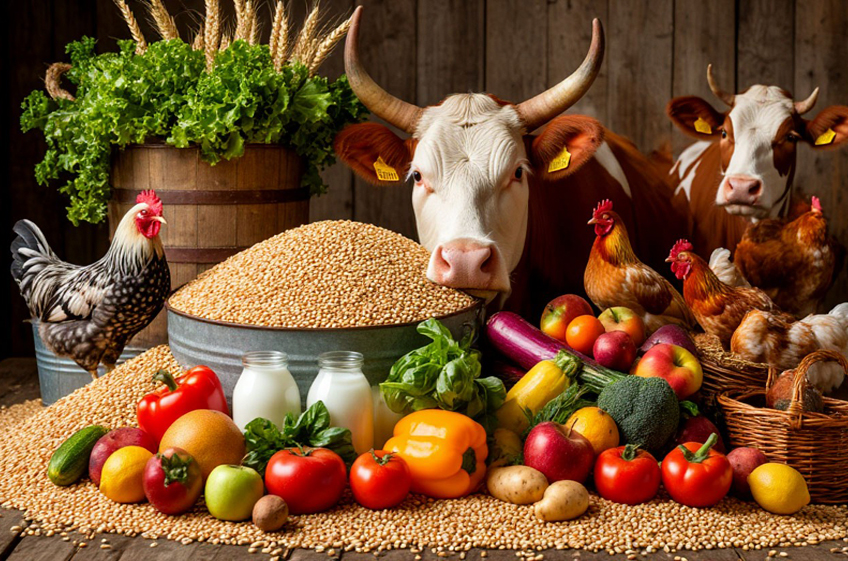 Росстат: производство сельхозпродукции в РФ в августе выросло на 6,6%, за 8 месяцев — на 1,2%